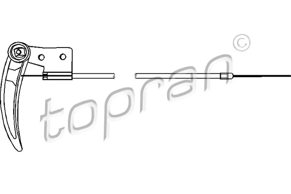 Купить AD550802 Adriauto Трос капота