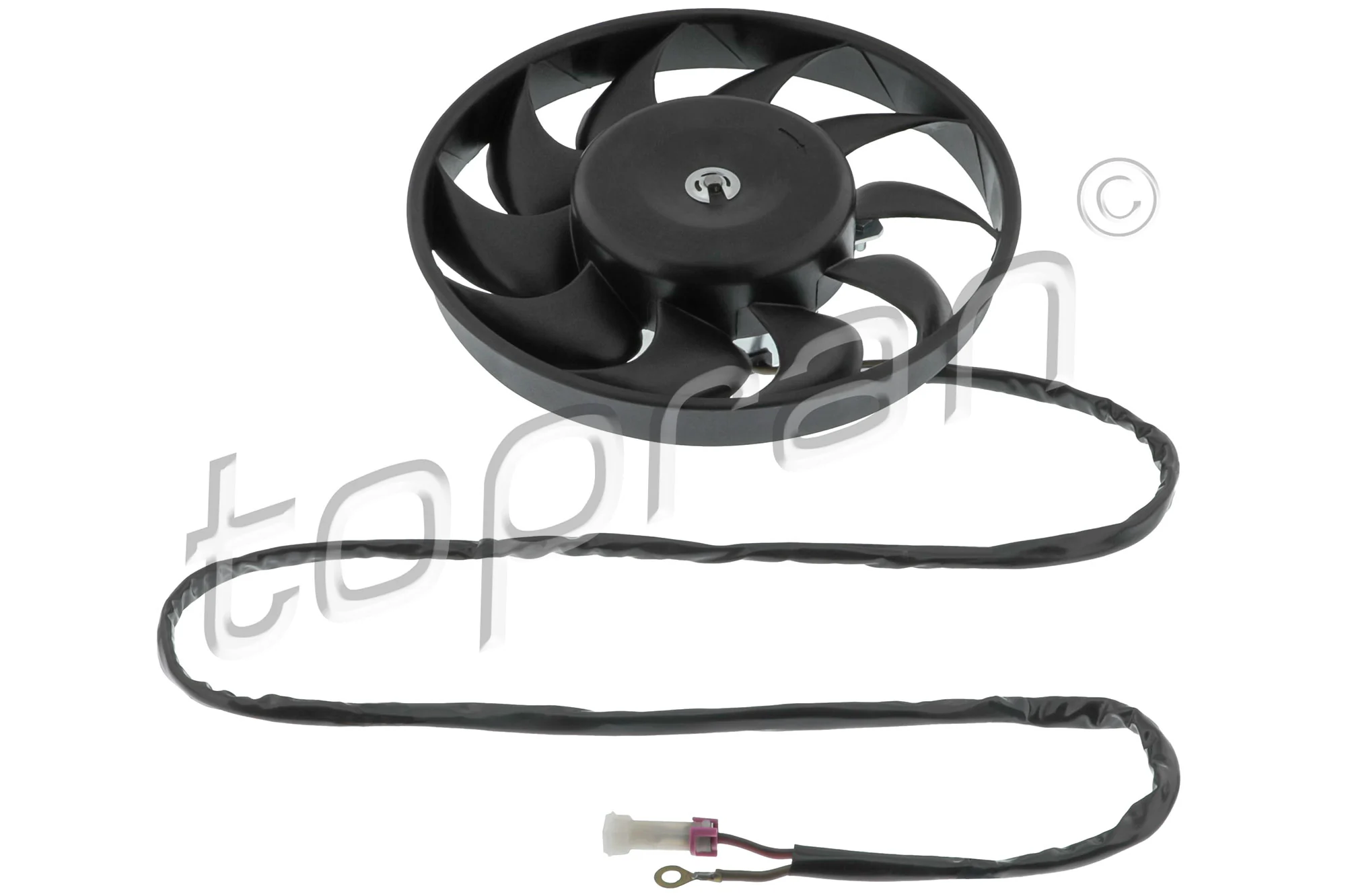 Ventilador elétrico de esfriamento montado (motor + roda de aletas) Audi A6 4A5