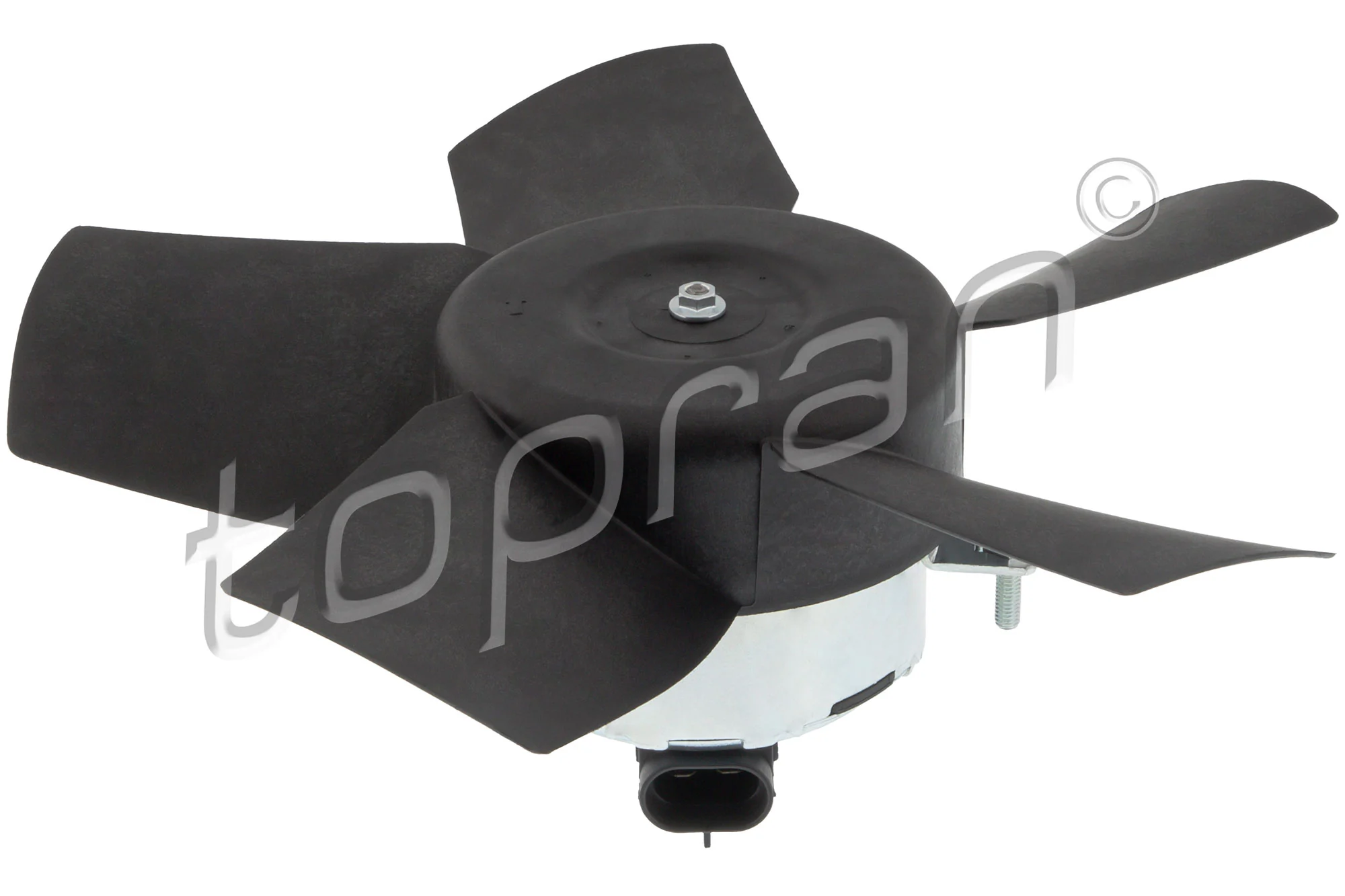 Ventilador elétrico de esfriamento montado (motor + roda de aletas) Opel Combo