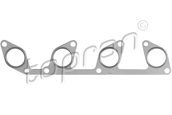 Vedante de tubo coletor de escape para Volkswagen Golf VI 5K1