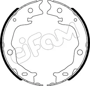 Тормозные колодки стояночного тормоза Nibk FN0718 цена, от 27.83 USD