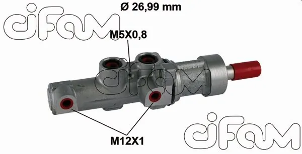 Cilindro mestre do freio Mercedes Sprinter 906