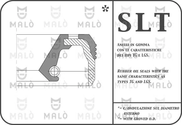 Сальник коленчатого вала Fiat/Alfa/Lancia 0504014155 цена, от 15.50 USD