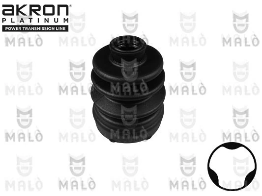 Bota de proteção interna de junta homocinética do semieixo dianteiro Mitsubishi Lancer 9 CSA