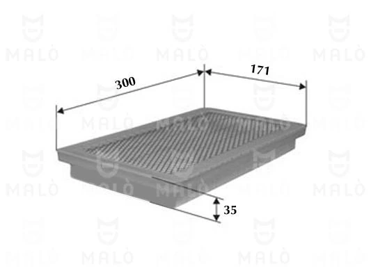Filtro de ar para Alfa Romeo 33  907A