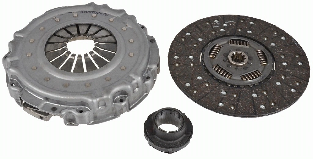 Купить VAL827260 VALEO Комплект сцепления (диск, корзина, подшипник)