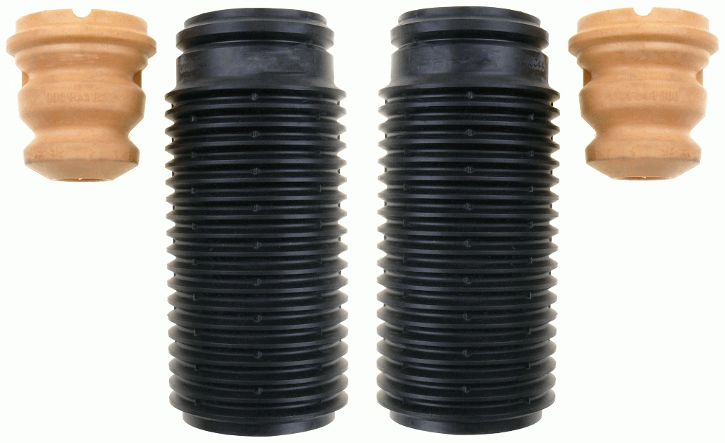 Pára-choque (grade de proteção) de amortecedor traseiro + bota de proteção Nissan Sunny 3 N14