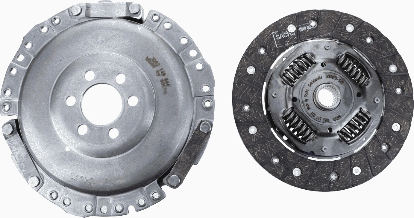 Купить 3000824501 Sachs Комплект сцепления (диск, корзина, подшипник)
