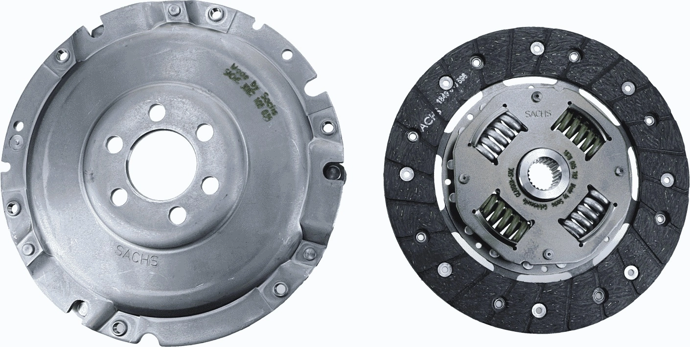 Купить 3000160002 Sachs Комплект сцепления (диск, корзина, подшипник)