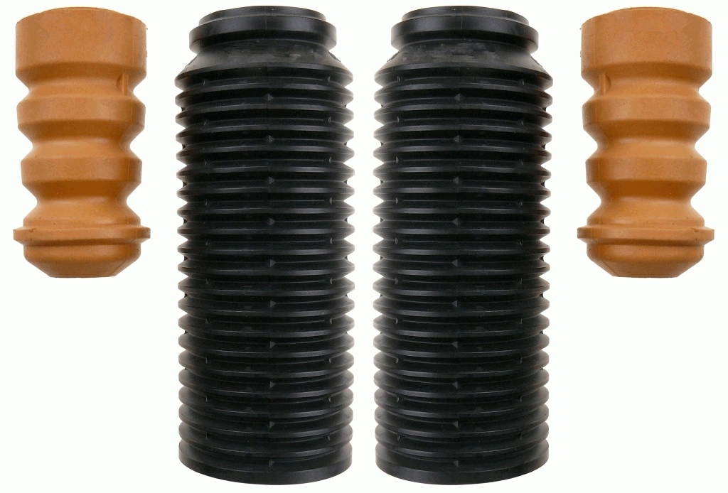 Pára-choque (grade de proteção) de amortecedor traseiro + bota de proteção Mazda Protege 4 DOOR