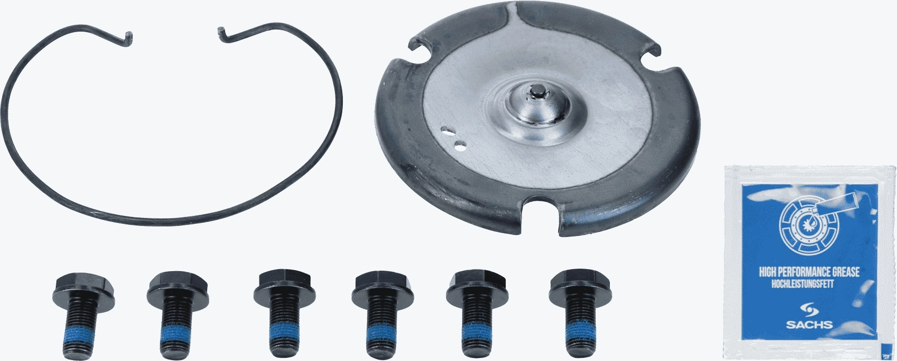 Купить 3000288002 Sachs Комплект сцепления (диск, корзина, подшипник)