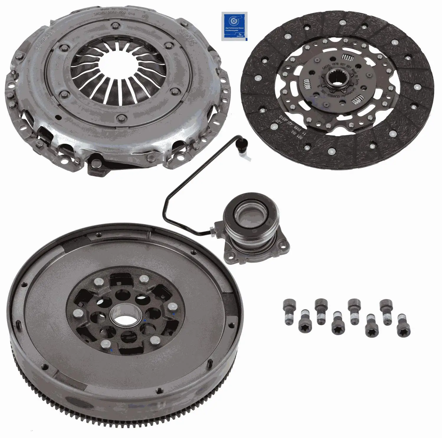 Комплект сцепления (3 части) Sachs 2290601195 цена, от 652.06 USD