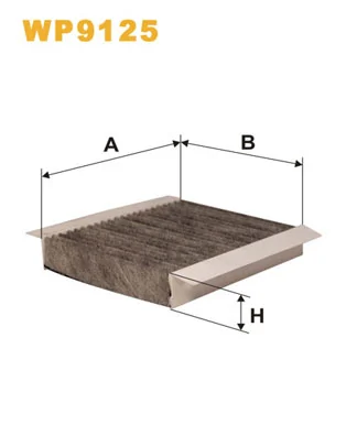 Filtro de salão Alfa Romeo 147 937