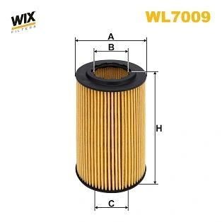 Фильтр масляный WIX WL7009
