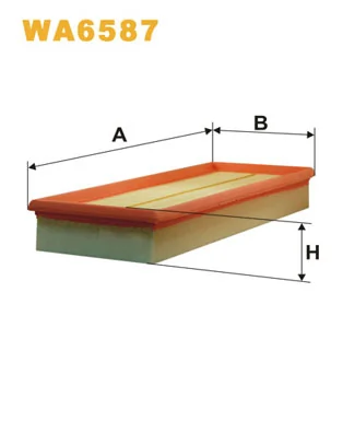 Filtro de ar Mercedes ML/GLE W164