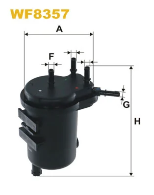 Топливный фильтр 7701062190 Renault (RVI)
