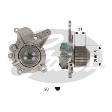 Купить Помпа Хендай Санта-Фе II CM
