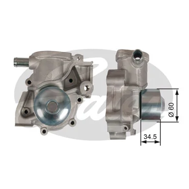 Помпа охлаждения Subaru Forester I внедорожник (S10, SF) (1997 - 2002) цена, от 37.21 USD