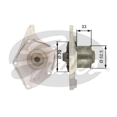 Купить MGC5567 Maxgear Насос охлаждения