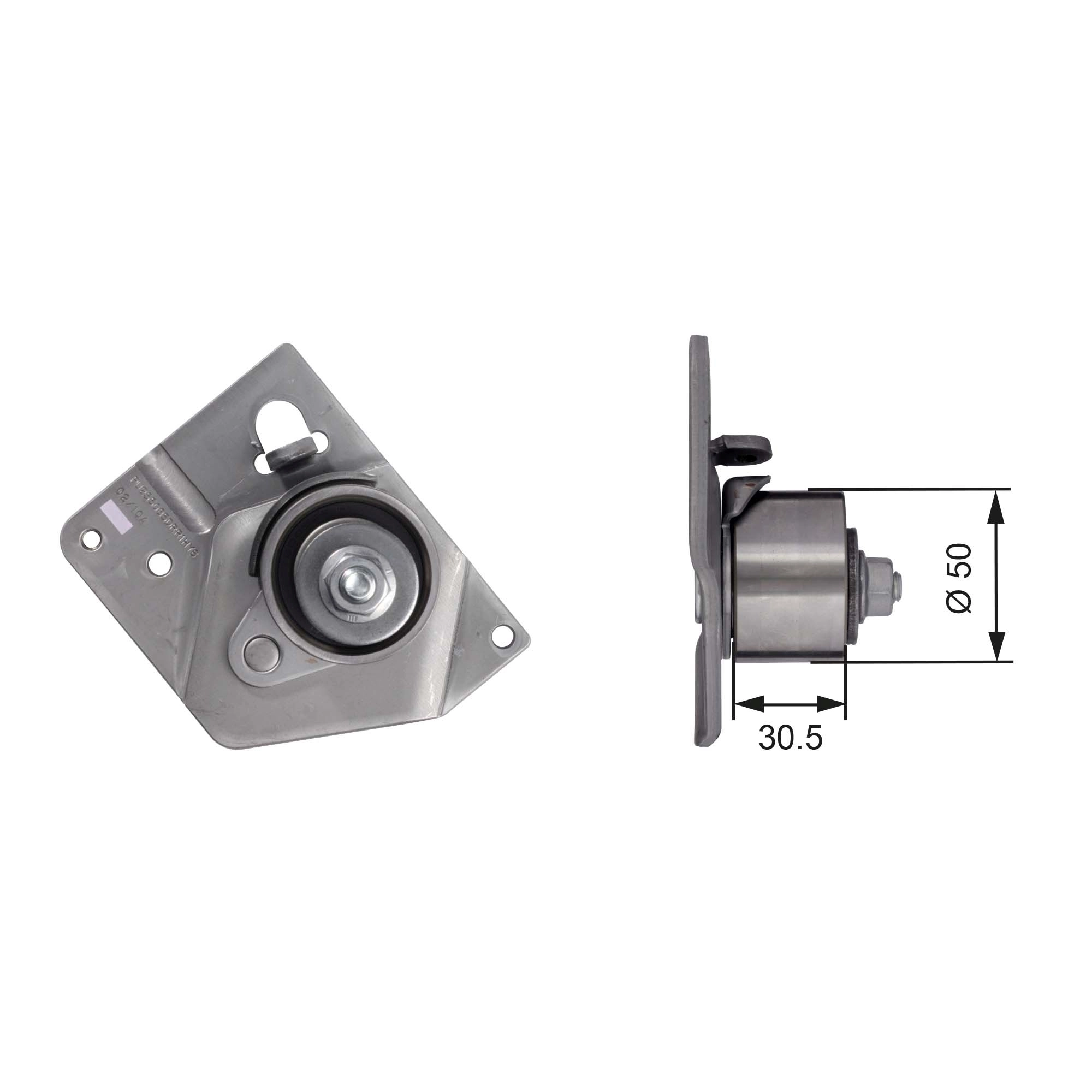 Rolo de reguladora de tensão da correia do mecanismo de distribuição de gás Suzuki Grand Vitara JB