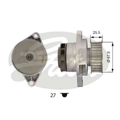 Помпа охлаждения LUK 538005010 цена, от 38.55 USD
