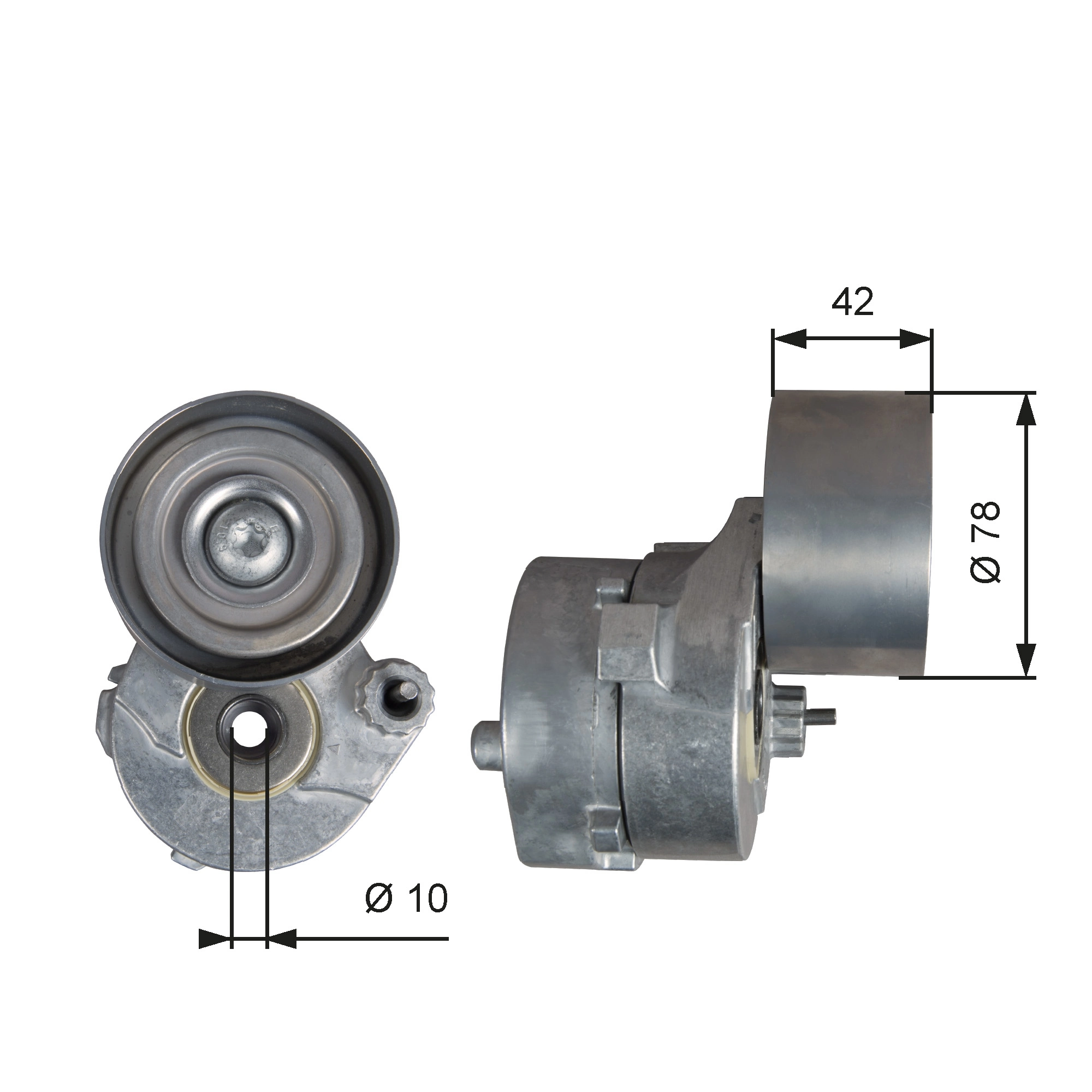 A457200147080 Mercedes Натяжитель клинового ремня