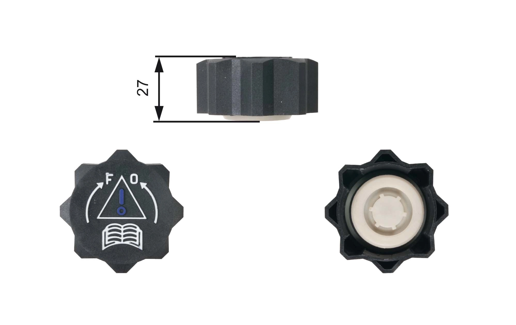 Tapón de expansión de refrigerante/anticongelante RC218 Gates