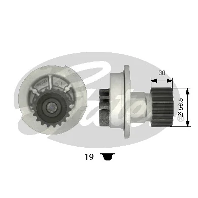 AISWPO904 Aisin Насос водяной