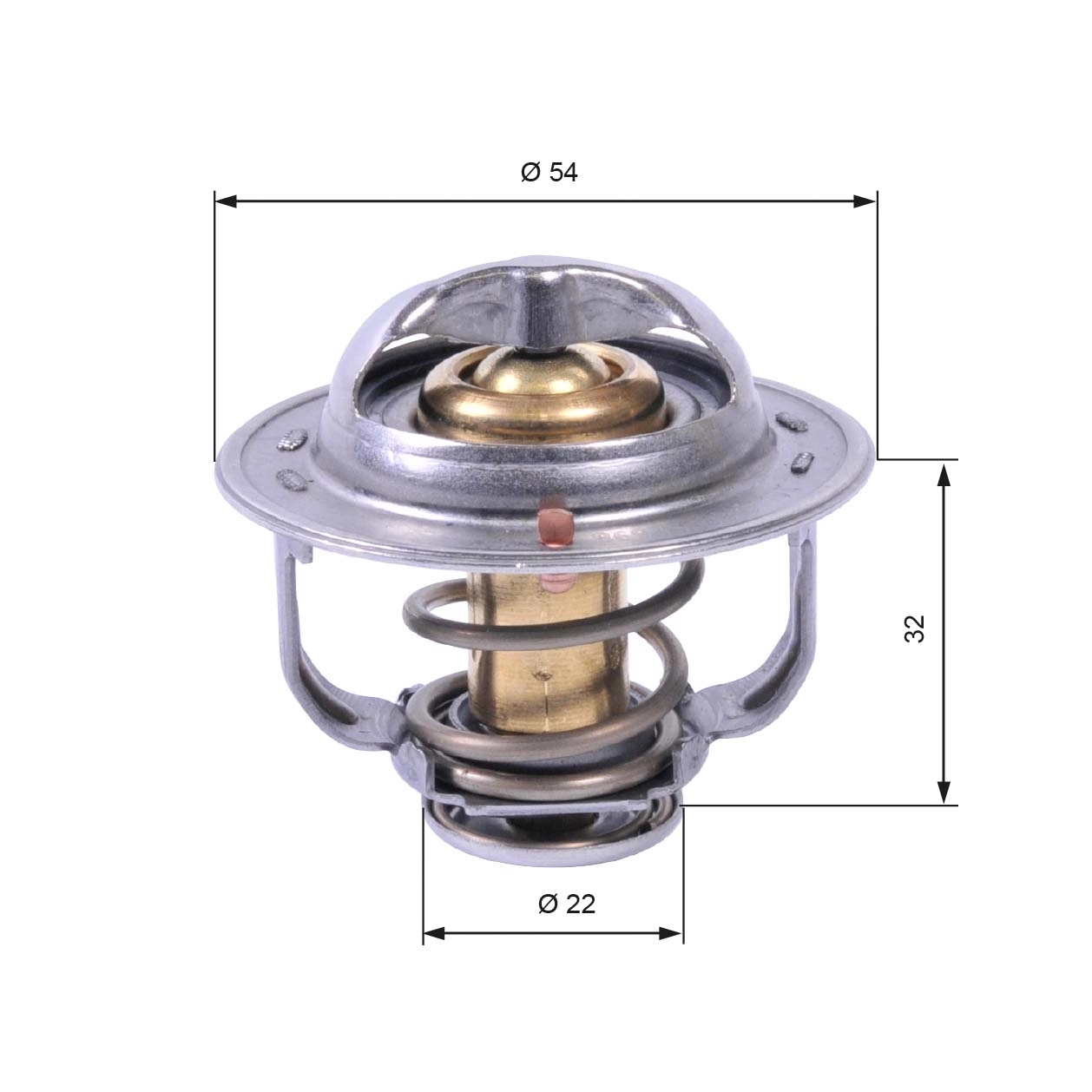 TE0398 Magneti Marelli Авто термостат