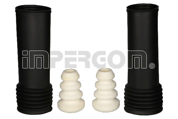 Pára-choque (grade de proteção) de amortecedor traseiro + bota de proteção Hyundai Sonata 4 EU4