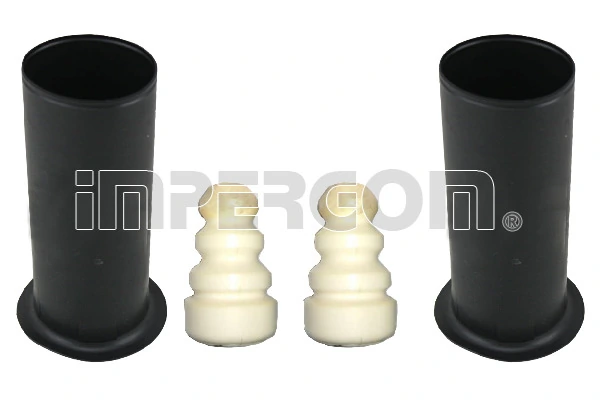 Pára-choque (grade de proteção) de amortecedor traseiro + bota de proteção Mitsubishi Outlander 1 CU