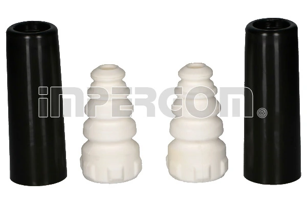 Pára-choque (grade de proteção) de amortecedor traseiro + bota de proteção Skoda Fabia