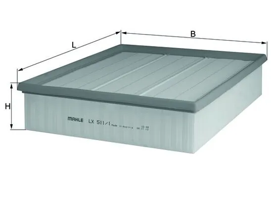 Filtro de ar Mercedes Sprinter 901, 902