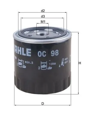 OC98 Mahle Original