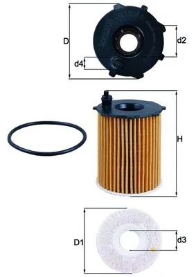 Filtro de aceite motor   