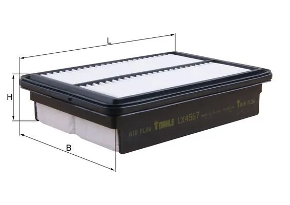 LX4567 Mahle Original Воздушный фильтр двигателя