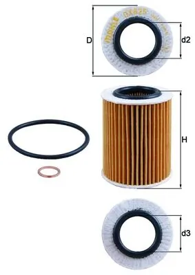 OX825D Mahle Original