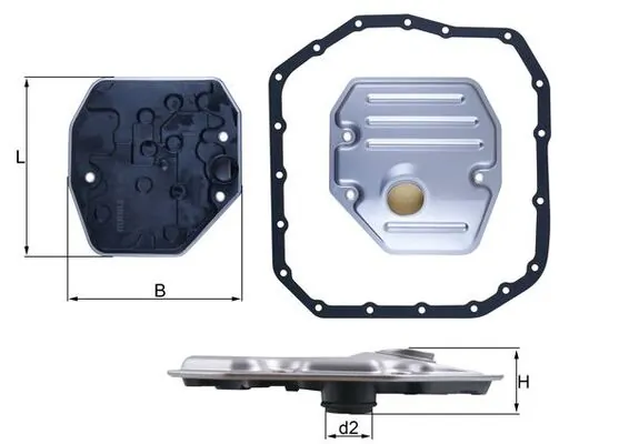 HX265D Mahle Original Масляный фильтр АКПП