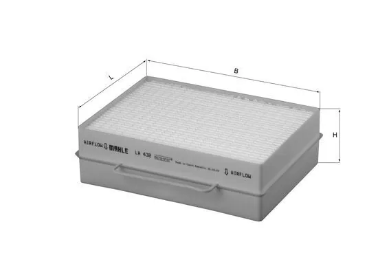 LA432 Mahle Original Внутрисалонный фильтр