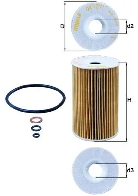 Filtro de aceite motor   