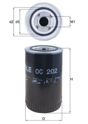 Масляный фильтр 1329020C2 Case