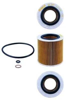 OX387D Mahle Original Масляный фильтр двигателя