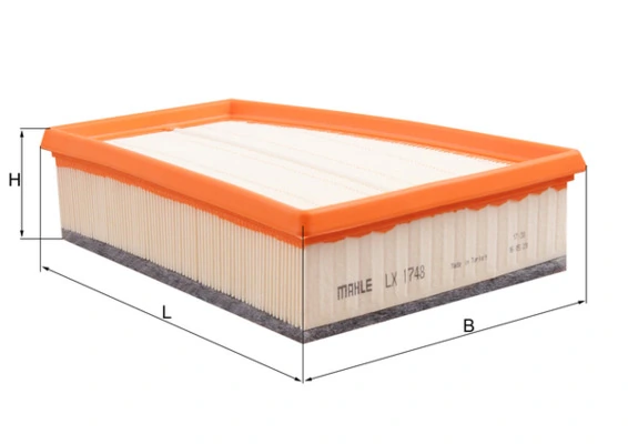 Filtro de ar Renault Megane 3 KZ0, KZ1