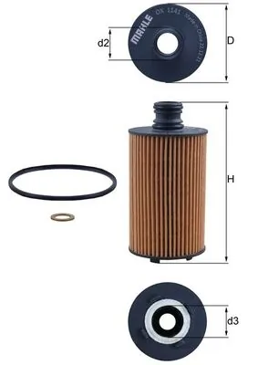 OX1141D Mahle Original