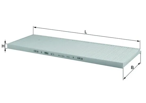 Filtro de salão Opel Astra 51, 52, F35, M35