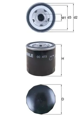 OC473 Mahle Original