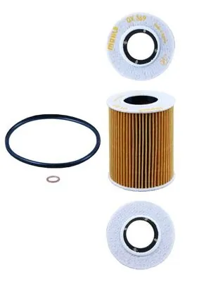 OX369D Mahle Original Масляный фильтр двигателя