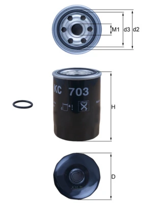 Топливный фильтр S80513ZA5 Mazda