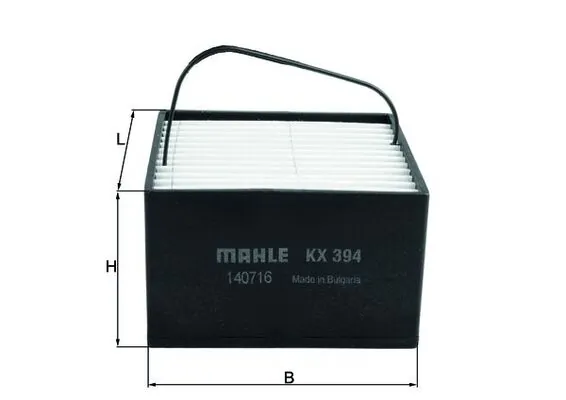 KX394 Mahle Original Фильтр топлива
