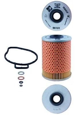OX151D Mahle Original Масляный фильтр двигателя
